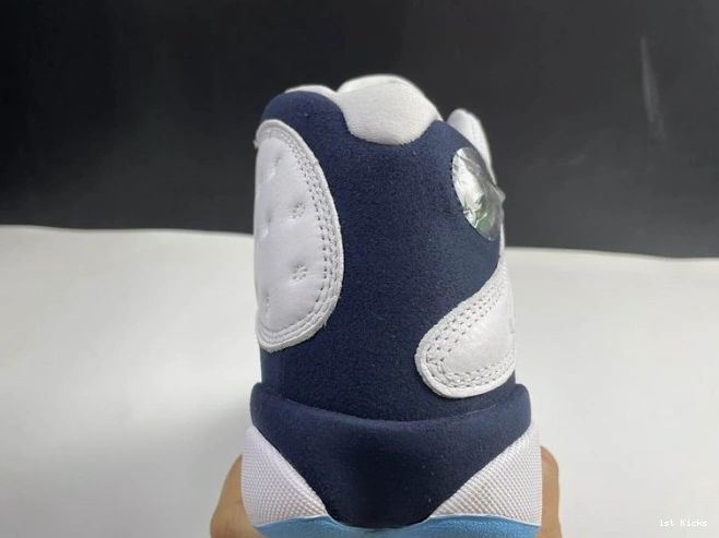 1st Kicks 690 Air Comfortable Powder Jordan Blue 13 Dark 414571- 1121